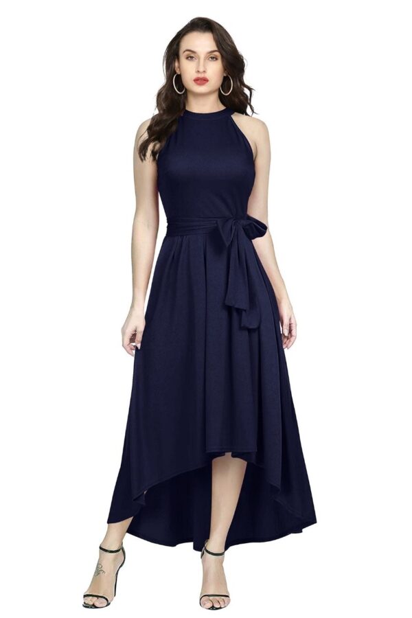 Gorgeous Navy Blue Women’s Wear Maxi Dress