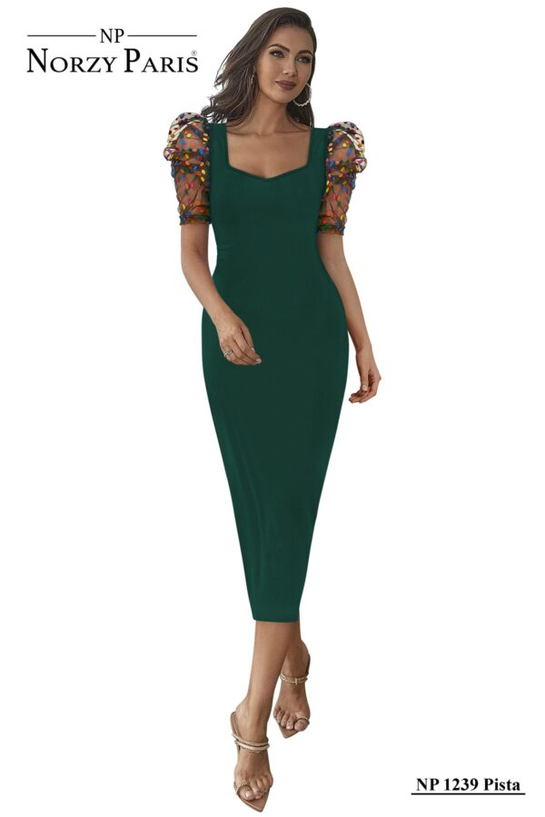 Women's Green Bodycon Dress