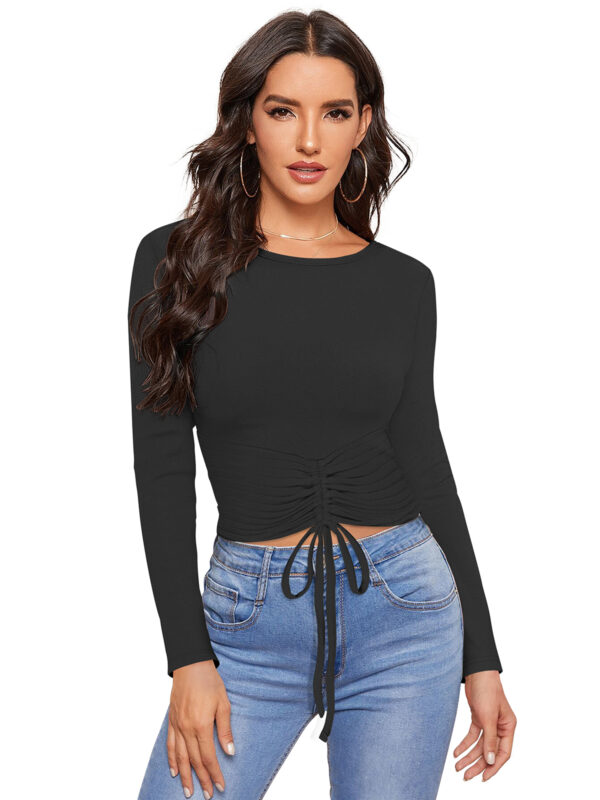 Full Sleeves Black T-Shirt