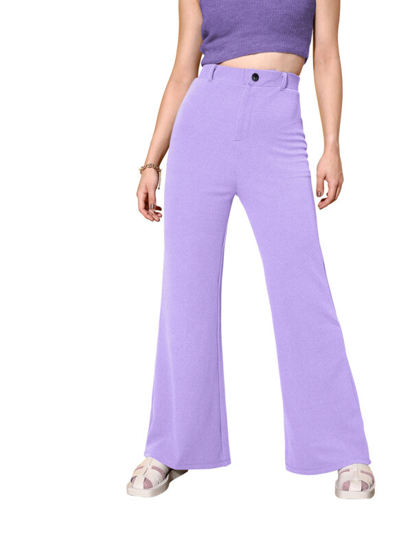 Women's Purple Trouser
