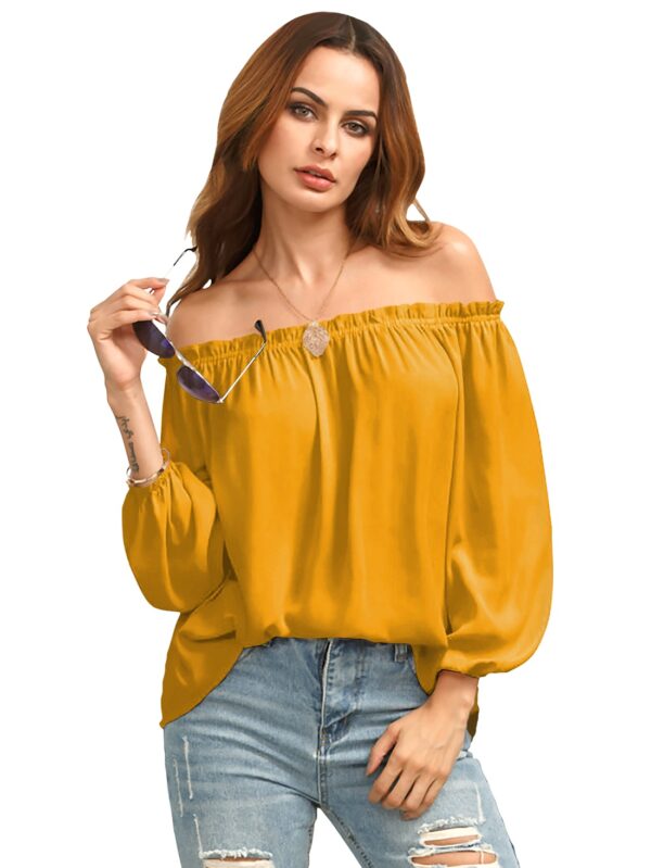 Gorgeous Yellow Casual Top